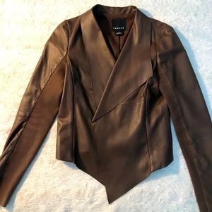 Trouvé brown Leather jacket